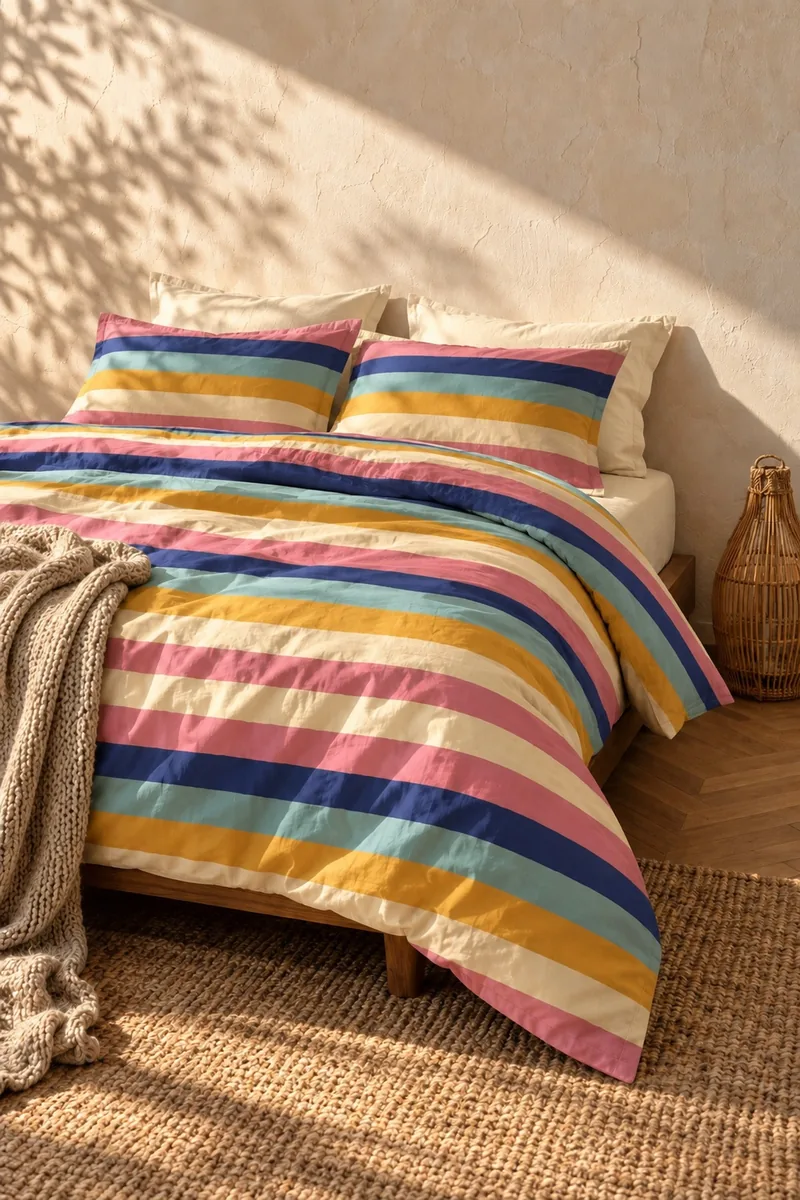 Pastel Çizgi desen